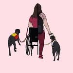 Abby & Pepper 🌸 - @peppertheassistancedog - Instagram