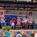 Adam McPeak and Mountain Thunder - @mountainthunder_bluegrass - Instagram