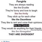 Aimee & Meredith - @fourtris12divergent - Instagram