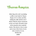 Aimee prince - @raffleforthameshospice - Instagram