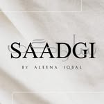 S A A D G I   by Aleena Iqbal - @saadgibyaleenaiqbal - Instagram