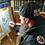 Alexis “Hairy” Potter - @thecolouredpencilartist - Instagram