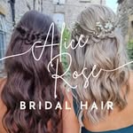 Alice Rose Bridal Hair - @alicerosebridalhair - Instagram