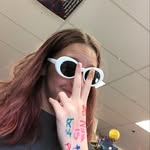 She found us - @alyssa_dyes_her_hair_purple - Instagram
