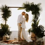 Amanda + Michael - @luxecoastalbeachweddings - Instagram