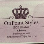 Amber Britton - @onpoint_styles22 - Instagram