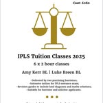Amy Kerr BL and Luke Breen BL Tuition - @ipls_tutoring_belfast - Instagram