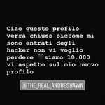 PROFILO CHIUSO MA - @andreshawn.piazzi - Instagram