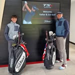Andy and Riley Banks - @father_son_golf - Instagram