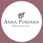 ilustração e papelaria fina - @annafontana_illustration - Instagram