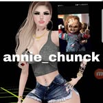 Annie Chunck boneca assassina - @anniechunck - Instagram