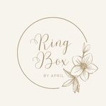 APRIL RING BOX FOR RENT - @ringbox.byapril - Instagram