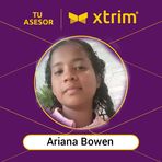 Ariana Bowen Asesora comercial Xtrim  - Facebook