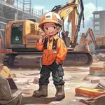 An Used Excavator - @aurorakeyue - Instagram
