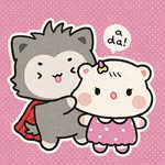 Baby Wolf Little Bear - Cute couple comics - @soinhogaube - Instagram
