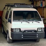 Mitsubishi L300 | Camper Van - @starry.barry - Instagram