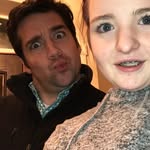 His Daughter - @barthayesfanpage - Instagram