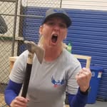 rebecca pastelak - @beckypatriotaxethrower - Instagram