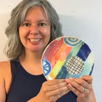 Heidi Fahrenbacher • Ceramics • Screen Printing - @bellajoypottery - Instagram