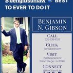 BEN GIBSON - @bengibsonlaw - Instagram