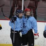 Marysville hockey wins 4-3 on coach John Hartig's 58th birthday