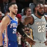 Ben Simmons and Lebron - @ben_simmoms_x_lebron_james - Instagram