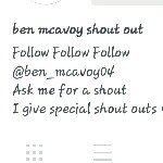 ben mcavoy shout out - @benmcavoyshoutout - Instagram