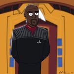 Benjamin Sisko - @daddy_marx1995 - Instagram