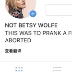 NOT BETSY WOLFE - @notnotnotbwolfepacke - Instagram