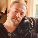 Bill Duvall - @miss_buttons_the_black_pug - Instagram
