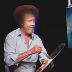 Bob Ross is Qween - @bobrossisqween - Instagram