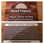 Boyd Francis Custom Carpentry - @custom_carpentry_boyd - Instagram