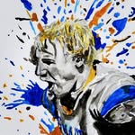 Brandon Coyle - @thealbinoartist - Instagram