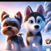 Bruce & Snow - @bruceyorksnowhusky - TikTok