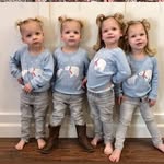 Brynn,Bailey,Addison,Audrey👧🏼💗 - @adorableways - Instagram
