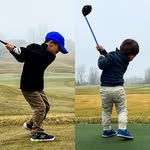 Calvin & Miles - @curtisbrothersgolf - Instagram