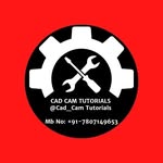 CAD CAM TUTORIALS - @cad_camtutorial - Instagram