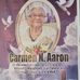 Carmen Aaron Interment - Facebook