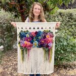 Caroline Langford - Floral Fiber Artist - @thehappyhomecollective - Instagram