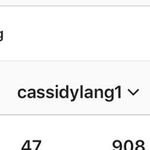 FOLLOW MY NEW ACCOUNT !! - @cassidy.lang - Instagram
