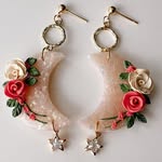 Cherry Moon Treasures | Polymer Clay Earrings - @cherrymoontreasures - Instagram
