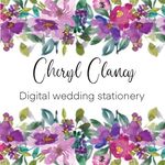 Cheryl Clancy  Weddings  Digital Stationery - @cherylclancyweddings - Instagram