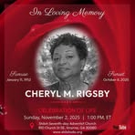 Cheryl Rigsby - Facebook