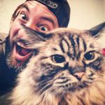 Puddin the Cat + Chris Craine - @puddin.cat.and.me - Instagram