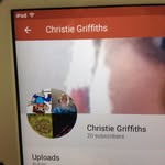 Christie Griffiths - @christie_griffiths_youtube - Instagram