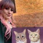 Christina Peter - Portrait Artist - @inas_art_works - Instagram