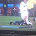 Clint Dempsey headbutting the pitch against Slovenia - Facebook