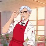 colonel sanders - @colonels_little - Instagram