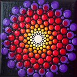 Constance Paul - Mandala - Dot Painting - @dotmagie - Instagram