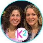 Cristy Fogle and Page Tarleton - @kindergartensquared - Instagram